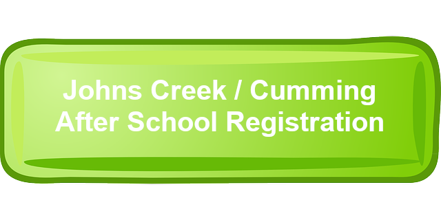 Johns Creek and Cumming After School Registration